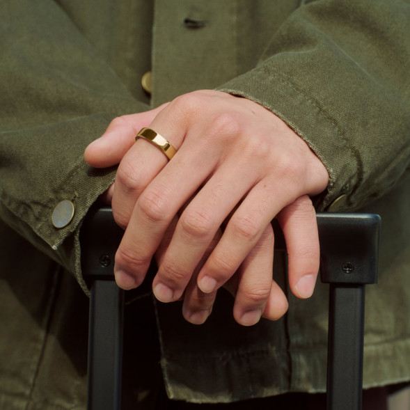 Умное кольцо Oura Ring 5 (размер 8), золотой/Gold в Грозном