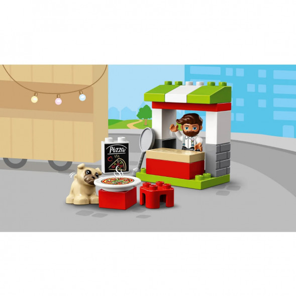 Конструктор LEGO DUPLO 10927 Town Киоск-пиццерия в Грозном