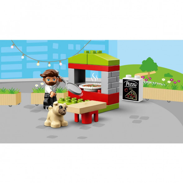 Конструктор LEGO DUPLO 10927 Town Киоск-пиццерия в Грозном