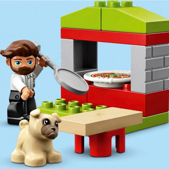 Конструктор LEGO DUPLO 10927 Town Киоск-пиццерия в Грозном