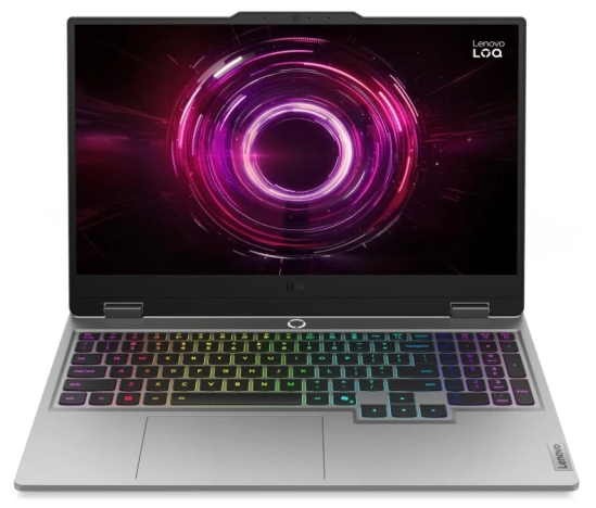 Ноутбук Lenovo LOQ 15AHP10 (83JG003EPB) (15.6 &amp;quot;, Ryzen 7 250 3.3 ГГц, 8 ядер, 16 Гб DDR5, 512 Гб SSD, GeForce RTX 5050, Windows 11 Home), Серый в Грозном