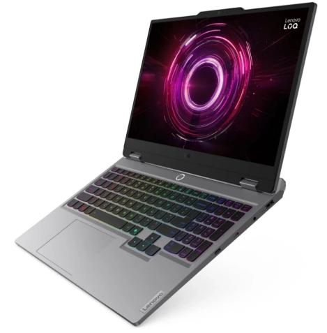 Ноутбук Lenovo LOQ 15AHP10 (83JG003EPB) (15.6 &amp;quot;, Ryzen 7 250 3.3 ГГц, 8 ядер, 16 Гб DDR5, 512 Гб SSD, GeForce RTX 5050, Windows 11 Home), Серый в Грозном