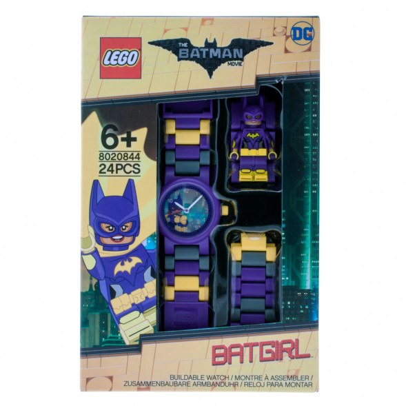 Часы LEGO Super Heroes 8020844 Batman Movie Бэтгерл с минифигуркой в Грозном