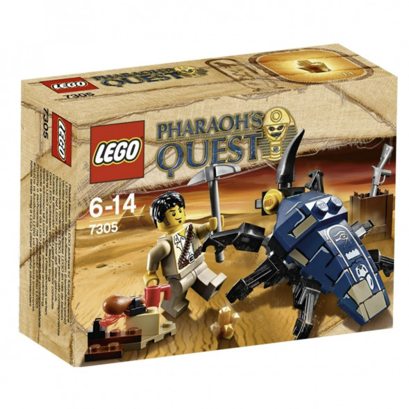 Конструктор LEGO Pharaohs Quest 7305 Атака скарабея в Грозном