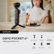 Экшн-камера DJI Osmo Pocket 4P Vlog Combo, чёрный в Грозном