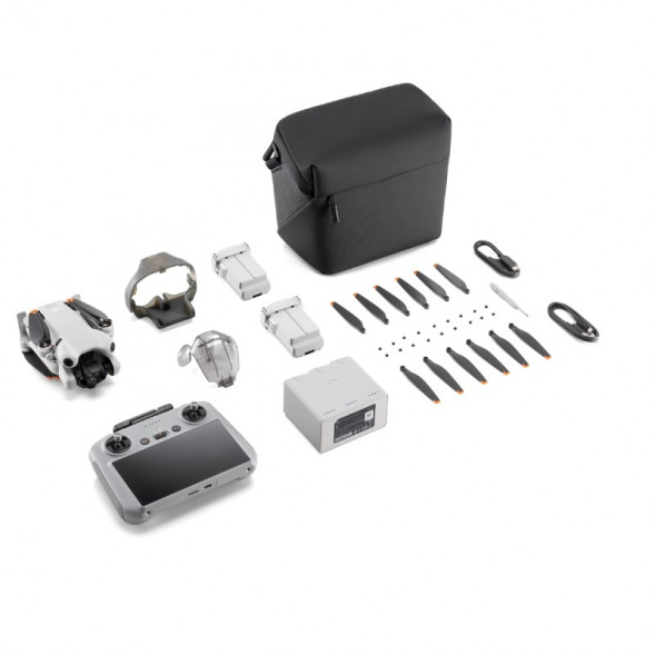 Квадрокоптер DJI Mini 4 Pro Fly More Combo Plus с пультом DJI RC2 в Грозном