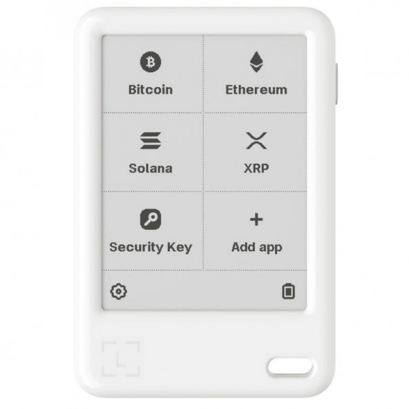Комплект Криптокошелек Ledger Nano Gen5, белый + Декоративные бейджи (Set 3) в Грозном