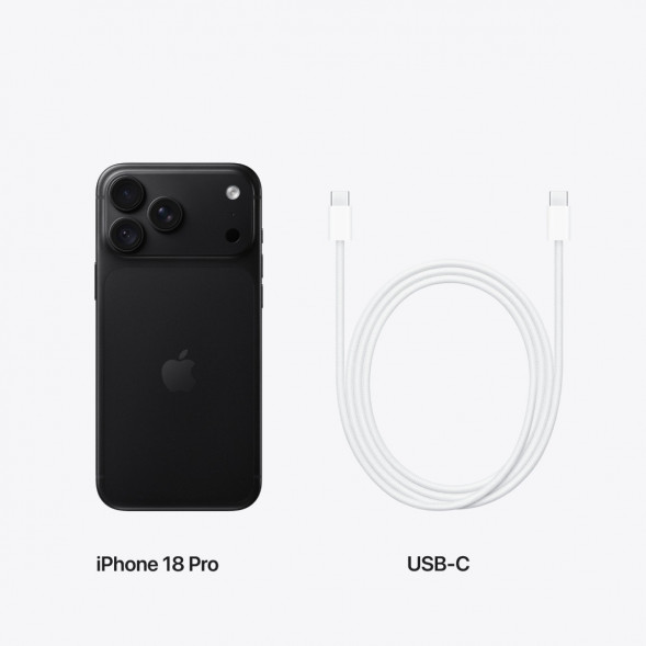 Смартфон Apple iPhone 18 Pro 256GB (SIM + eSIM), Black в Грозном