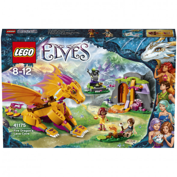 Конструктор LEGO Elves 41175 Лавовая пещера дракона огня в Грозном