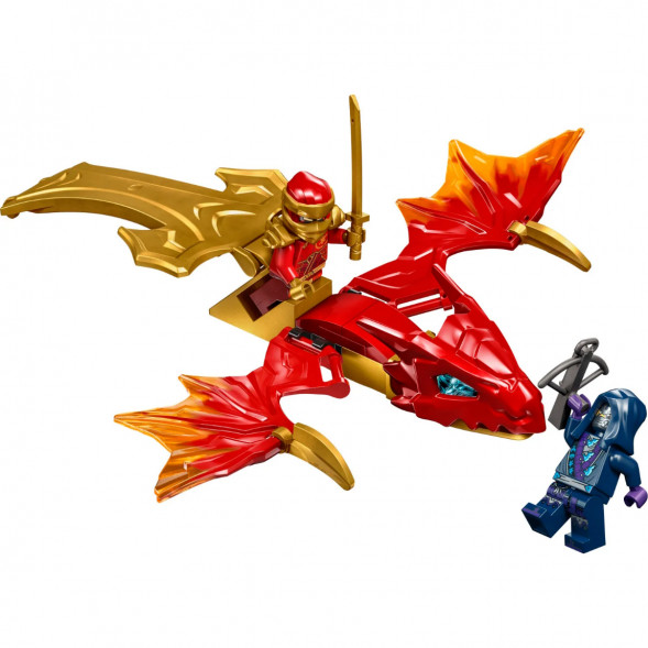 Конструктор LEGO Ninjago 71801 Удар восходящего дракона Кая в Грозном