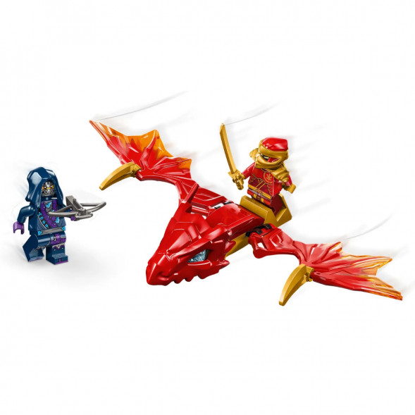 Конструктор LEGO Ninjago 71801 Удар восходящего дракона Кая в Грозном