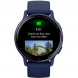 Умные часы Garmin Vivoactive 5, синие с металлически-синим безелем и силиконовым ремешком 010-02862-12 в Грозном