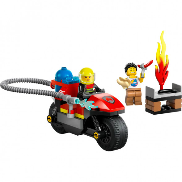 Конструктор LEGO City 60410 Пожарно-спасательный мотоцикл в Грозном