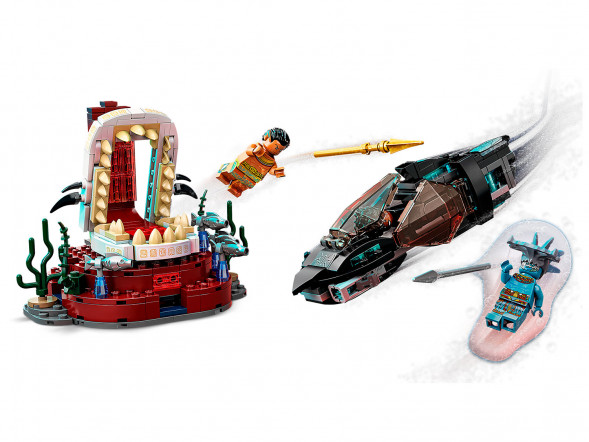 Конструктор LEGO Super Heroes 76213 Тронный зал короля Нэмора в Грозном