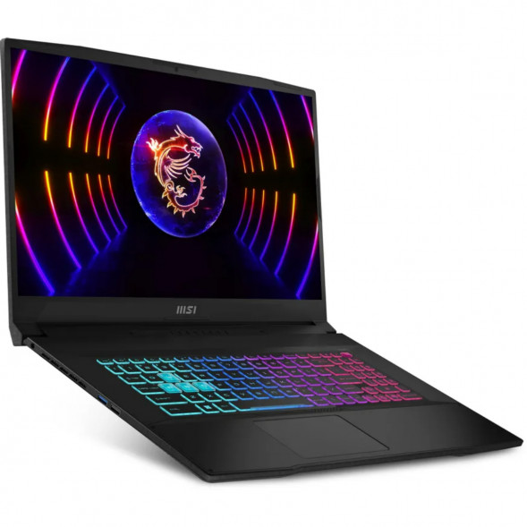 Ноутбук MSI Katana 17 B13VEK-1624XRUY (17.3&amp;quot;, IPS, Intel Core i5 13420H 2.1ГГц, 8 ядер, 16ГБ DDR5, 512ГБ SSD, NVIDIA GeForce RTX 4050 - 6 ГБ, без ОС), черный в Грозном