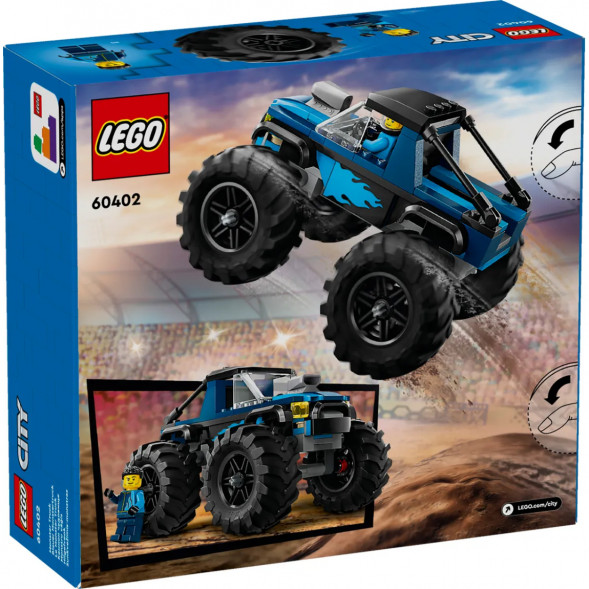 Конструктор LEGO City 60402 Синий Монстр-трак в Грозном
