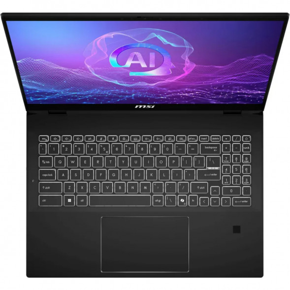 Ноутбук трансформер MSI Summit Pro 16 AI A2HVETG-084RU (16&amp;quot;, IPS, Intel Core Ultra 9 285H 2.9ГГц, 16 ядер, 32ГБ LPDDR5, 1ТБ SSD, NVIDIA GeForce RTX 4050 - 6 ГБ, Windows 11 Pro), черный в Грозном