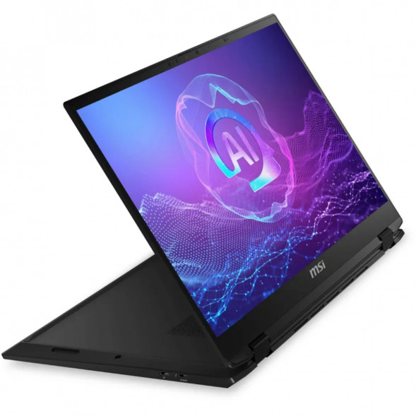 Ноутбук трансформер MSI Summit Pro 16 AI A2HVETG-084RU (16&amp;quot;, IPS, Intel Core Ultra 9 285H 2.9ГГц, 16 ядер, 32ГБ LPDDR5, 1ТБ SSD, NVIDIA GeForce RTX 4050 - 6 ГБ, Windows 11 Pro), черный в Грозном