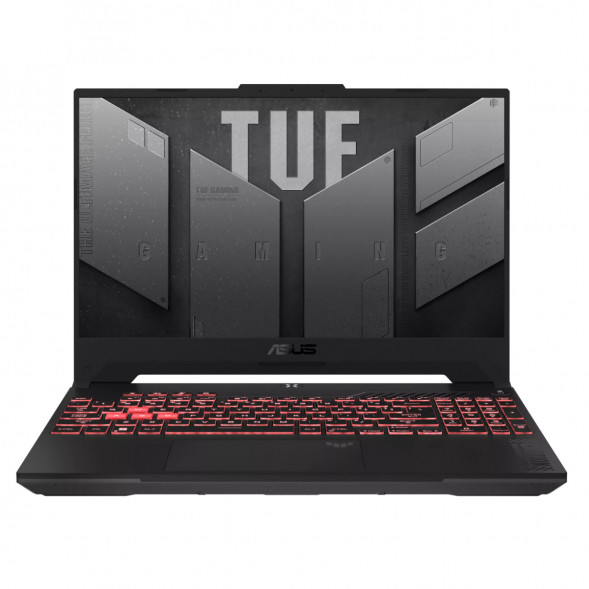 Ноутбук ASUS TUF Gaming A17 FA707NUG-HX156 (17.3&amp;quot;, IPS, 6 ядер, AMD Ryzen 7 7445HS 3.2 ГГц, 16 ГБ DDR5, SSD 512 ГБ, NVIDIA GeForce RTX 4050 - 6 ГБ, без ОС), черный в Грозном