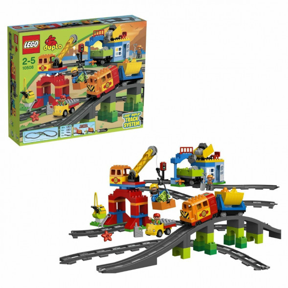 Конструктор LEGO DUPLO Town 10508 Большой поезд в Грозном