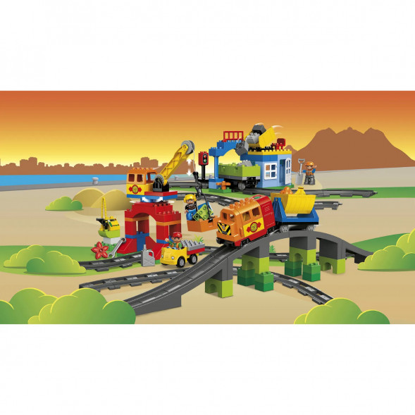Конструктор LEGO DUPLO Town 10508 Большой поезд в Грозном