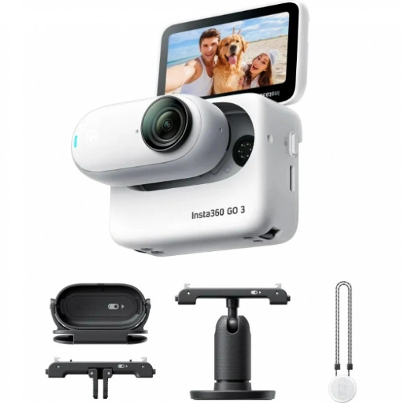 Экшн-камера Insta360 GO 3 Action Kit 64 GB, Arctic White в Грозном