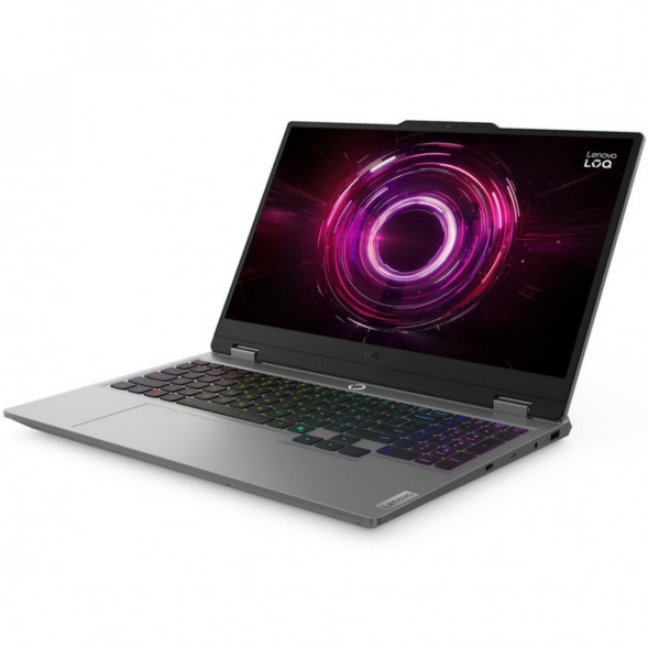 Ноутбук Lenovo LOQ 15AHP10 (83JG003DPB) (15.6&amp;quot;,  IPS, AMD Ryzen 5 220, 6 ядер, 16 ГБ DDR5, SSD 512 ГБ, NVIDIA GeForce RTX 5050 - 8 ГБ, без ОС), серый в Грозном