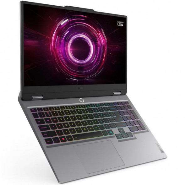 Ноутбук Lenovo LOQ 15AHP10 (83JG003DPB) (15.6&amp;quot;,  IPS, AMD Ryzen 5 220, 6 ядер, 16 ГБ DDR5, SSD 512 ГБ, NVIDIA GeForce RTX 5050 - 8 ГБ, без ОС), серый в Грозном