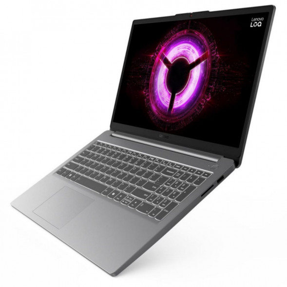 Ноутбук Lenovo LOQ 15ARP10E (83S0007FUS) (15.6&amp;quot;, IPS, AMD Ryzen 7 170 3.2 ГГц, 8 ядер, 16 ГБ DDR5, SSD 512 ГБ, NVIDIA  GeForce RTX 4050 - 6 ГБ, Windows 11 Home), серый в Грозном