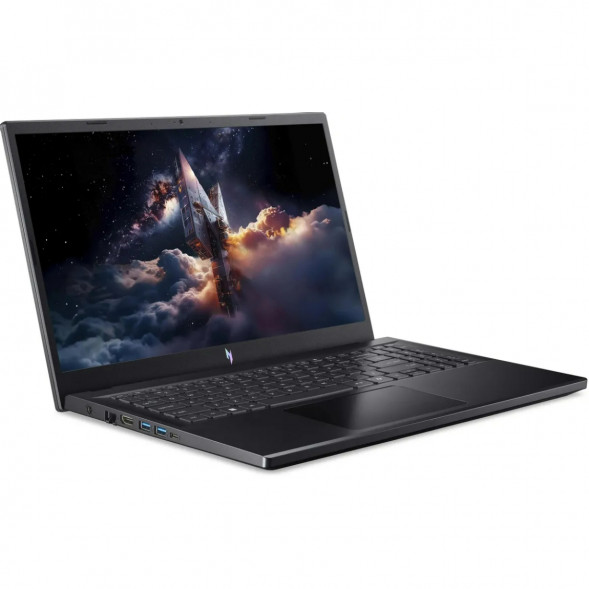Ноутбук Acer Nitro V 15 ANV15-52-57BB (15.6&amp;quot;, IPS, Intel Core i5 13420H 2.1ГГц, 8 ядер, 16ГБ DDR4, 512ГБ SSD, NVIDIA GeForce RTX 5050 - 8 ГБ, Windows 11 Home), черный в Грозном