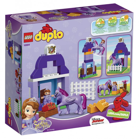Конструктор LEGO DUPLO 10594 София Прекрасная: королевская конюшня в Грозном