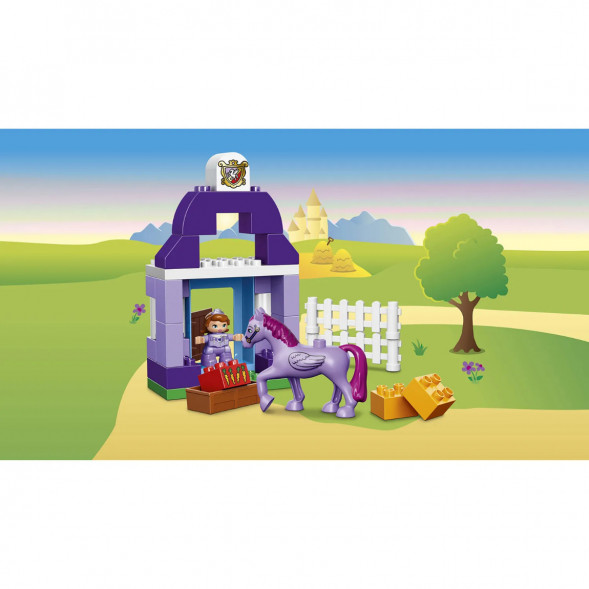 Конструктор LEGO DUPLO 10594 София Прекрасная: королевская конюшня в Грозном