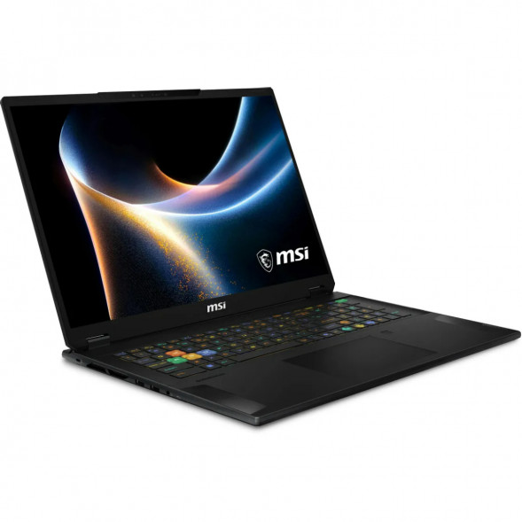 Ноутбук MSI Stealth 18 HX A2WI-083RU (18&amp;quot;, IPS, Intel Core Ultra 9 290HX Plus 2.7ГГц, 24 ядер, 32ГБ DDR5, 2ТБ SSD, NVIDIA GeForce RTX 5080, TGP 150Вт, Windows 11 Home), черный в Грозном