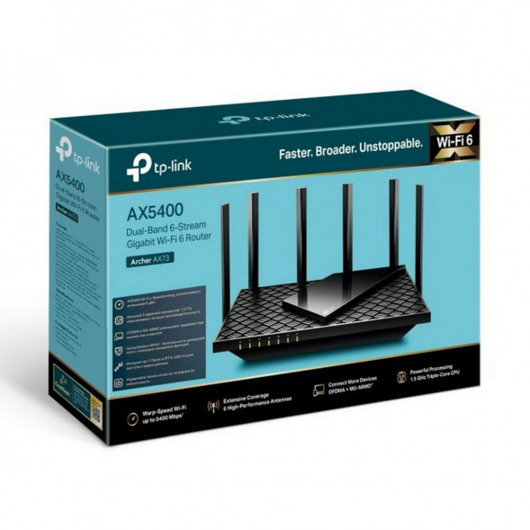 Роутер TP-LINK Archer AX73 (AX5400) в Грозном