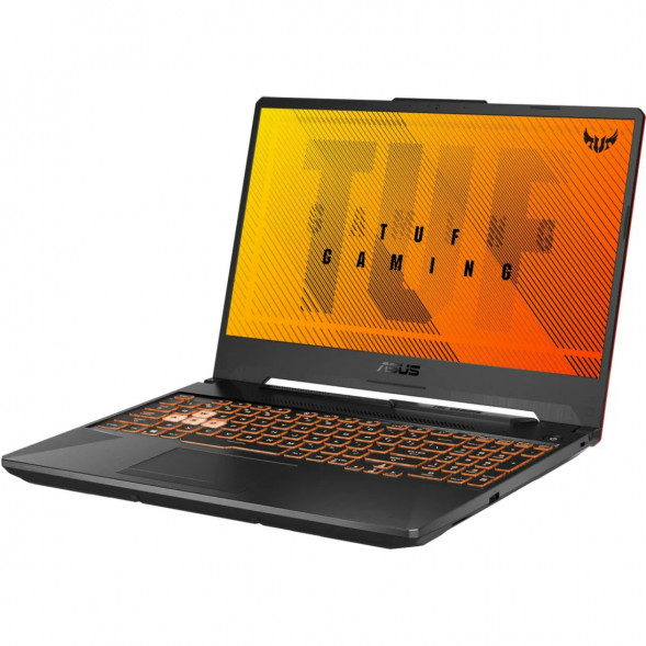 Ноутбук ASUS TUF Gaming A15 FA506NCG-HN330 (15.6&amp;quot;, IPS, AMD Ryzen 7 8845HS 3.8ГГц, 8-ядерный, 16ГБ DDR5, 512ГБ SSD, NVIDIA GeForce RTX 3050 - 4 ГБ, без ОС), черный в Грозном