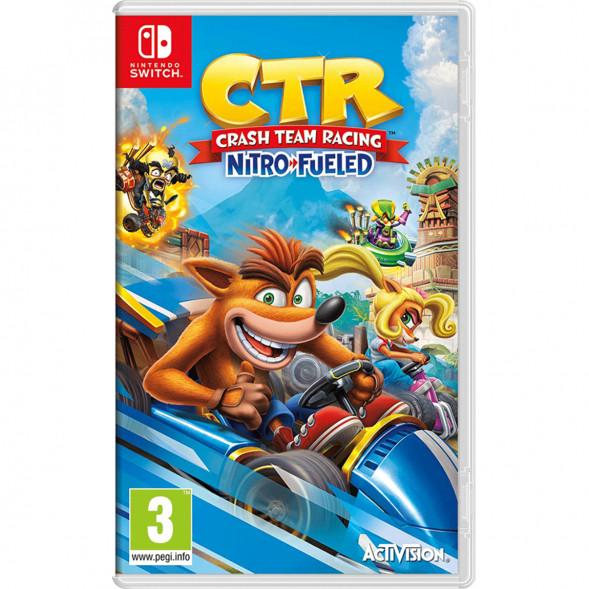 Игра Crash Team Racing Nitro-Fueled для Nintendo Switch, картридж в Грозном