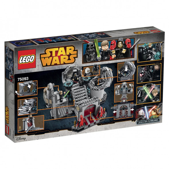 Конструктор LEGO Star Wars 75093 Звезда Смерт - Последняя схватка в Грозном