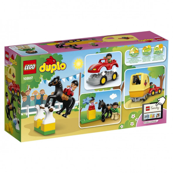 Конструктор LEGO DUPLO Town 10807 Трейлер для лошадок в Грозном