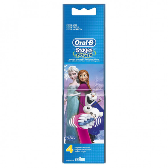 Насадки на зубные щетки Oral-B Frozen, 4 шт. в Грозном