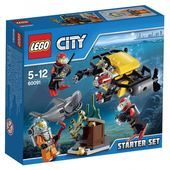 Конструктор LEGO City Deep Sea Explorers 60091 Исследование морских глубин в Грозном