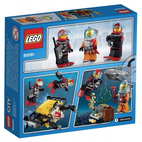 Конструктор LEGO City Deep Sea Explorers 60091 Исследование морских глубин в Грозном