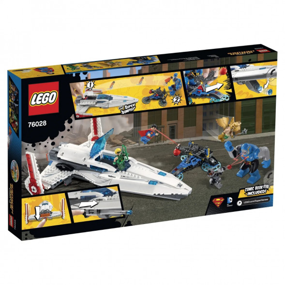 Конструктор LEGO Super Heroes 76028 Вторжение Дарксайда в Грозном