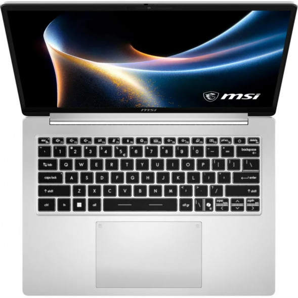 Ноутбук MSI Modern 14S AI+ G3MG-010XRU (14&amp;quot;, OLED, Intel Core Ultra 7 355 2.3ГГц, 8 ядер, 16ГБ DDR5, 512ГБ SSD, Intel Graphics, без ОС), серебристый в Грозном