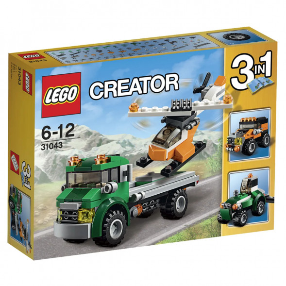 Конструктор LEGO Creator 31043 Перевозчик вертолета в Грозном