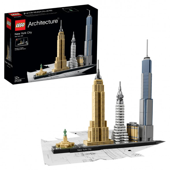 Конструктор LEGO Architecture 21028 Нью Йорк в Грозном