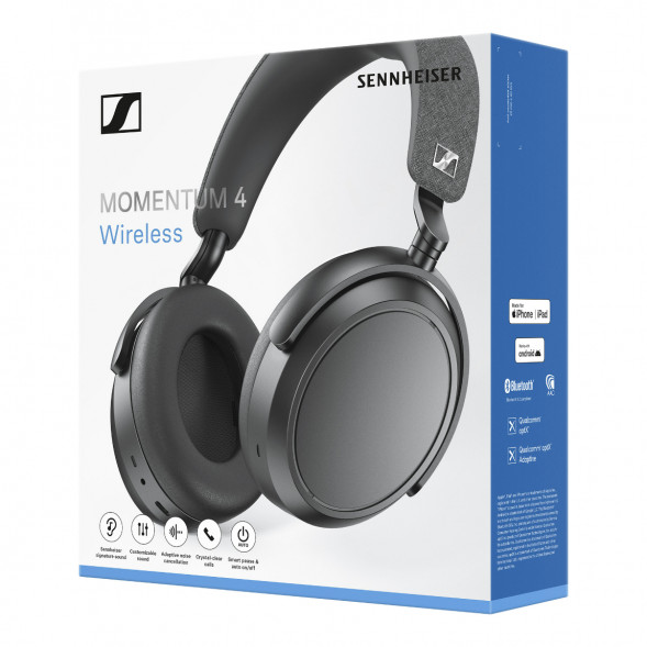 Беспроводные наушники Sennheiser Momentum 4 Wireless, Graphite в Грозном