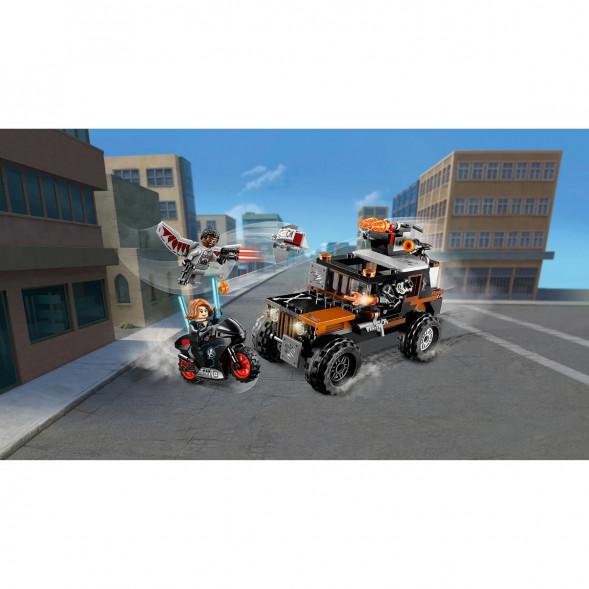 Конструктор LEGO Super Heroes 76050 Опасное ограбление в Грозном