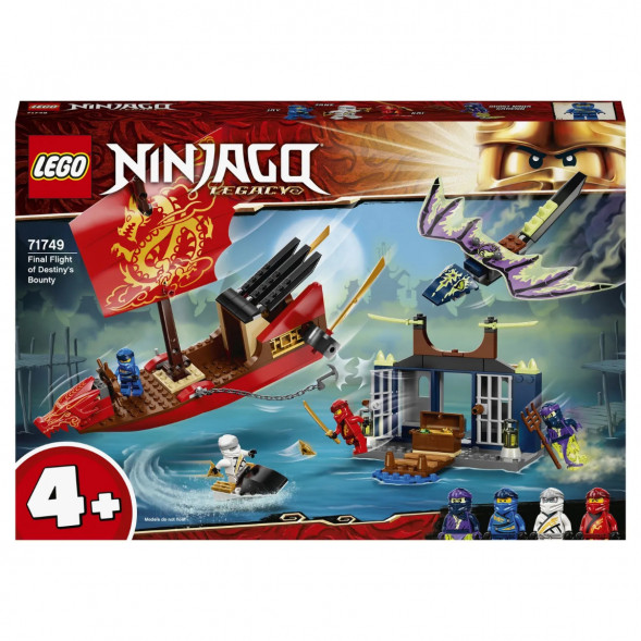 Конструктор LEGO Ninjago 71749 Дар Судьбы Решающая битва в Грозном