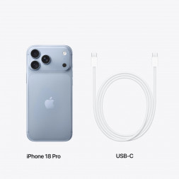 Смартфон Apple iPhone 18 Pro 2TB (SIM + eSIM), Glacier