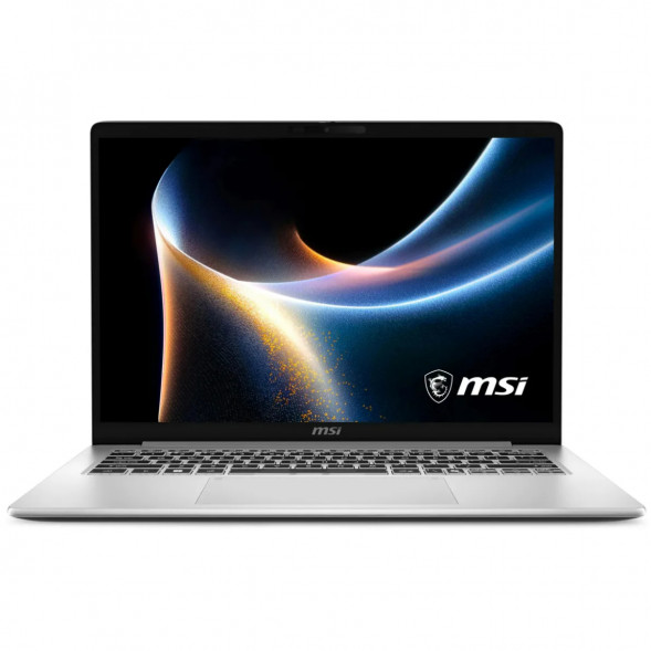 Ноутбук MSI Modern 14S AI+ G3MG-011XRU (14&amp;quot;, OLED, Intel Core Ultra 5 322 2.5ГГц, 6 ядер, 16ГБ DDR5, 512ГБ SSD, Intel Graphics, без ОС), серебристый в Грозном